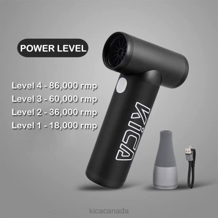 Tools 08001 Black KiCA Jet Fan KC1