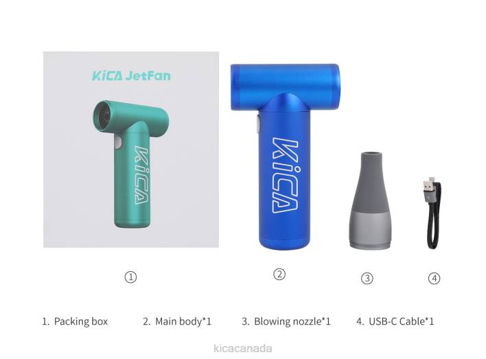 Tools 08002 Red KiCA Jet Fan KC1